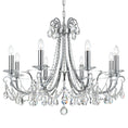 Load image into Gallery viewer, Crystorama - 6828-CH-CL-S - Eight Light Chandelier - Othello - Polished Chrome