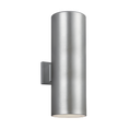 Load image into Gallery viewer, Outdoor Cylinders Large 2 LED Wall Lantern
