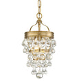 Load image into Gallery viewer, Crystorama - 131-VG - One Light Mini Chandelier - Calypso - Vibrant Gold