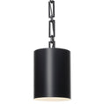 Load image into Gallery viewer, Crystorama - 8680-MK-WH - One Light Mini Chandelier - Alston - Matte Black / White