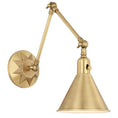 Load image into Gallery viewer, Crystorama - MOR-8801-AG - One Light Wall Sconce - Morgan - Aged Brass