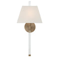Load image into Gallery viewer, Crystorama - REN-261-AG - One Light Wall Sconce - Renee - Aged Brass