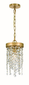 Load image into Gallery viewer, Crystorama - WIN-610-GA-CL-MWP - One Light Pendant - Winham - Antique Gold