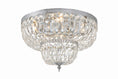 Load image into Gallery viewer, Crystorama - 718-CH-CL-MWP - Four Light Flush Mount - Ceiling Mount - Polished Chrome