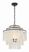 Load image into Gallery viewer, Crystorama - BRI-3008-DB - Four Light Chandelier - Brielle - Dark Bronze