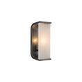 Load image into Gallery viewer, Abbott 10-in Urban Bronze/Alabaster 1 Light Wall/Vanity by Alora Lighting | WV327010UBAR | Alora Lighting