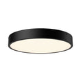 Load image into Gallery viewer, Adelaide 15-in Matte Black LED Flush Mount by Alora Lighting | FM554015MB-5CCT | Alora Lighting