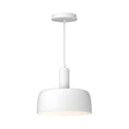 Load image into Gallery viewer, Adriano 10-in White 1 Light Pendant by Alora Lighting | PD427710WH | Alora Lighting