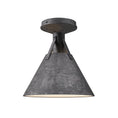 Load image into Gallery viewer, Archer 10-in Steel Shade 1 Light Flush Mount by Alora Lighting | FM584811SL | Alora Lighting