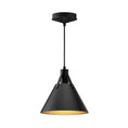 Load image into Gallery viewer, Archer 10-in Matte Black 1 Light Pendant by Alora Lighting | PD584510MB | Alora Lighting