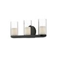 Load image into Gallery viewer, Birch LED Vanity in Black/Clear Finish | Kuzco Lighting