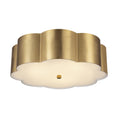 Load image into Gallery viewer, Blossom 14-in Brushed Gold Socket Flush Mount by Alora Lighting | FM603314BG | Alora Lighting