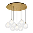 Load image into Gallery viewer, Bolla Pendant in Brushed Gold Finish | Kuzco Lighting