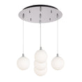 Load image into Gallery viewer, Bolla Pendant in Chrome/Opal Glass Finish | Kuzco Lighting