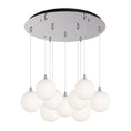 Load image into Gallery viewer, Bolla Pendant in Chrome/Opal Glass Finish | Kuzco Lighting