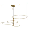 Load image into Gallery viewer, Bruni LED Chandelier in Brushed Gold Finish | Kuzco Lighting