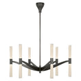 Load image into Gallery viewer, Brenta Extra Large LED Chandelier Bronze
