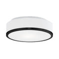 Load image into Gallery viewer, Charlie LED Flush Mount in Black Finish | Kuzco Lighting
