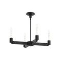 Load image into Gallery viewer, Claire 25-in Matte Black 4 Lights Chandelier by Alora Lighting | CH607225MB | Alora Lighting
