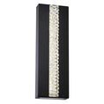 Load image into Gallery viewer, Cascade LED Outdoor Wall Sconce Black Finish