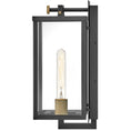 Load image into Gallery viewer, Catalina Outdoor Wall Sconce - Black/Burnished Bronze