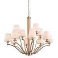 Load image into Gallery viewer, Curva 2 Tier Chandelier