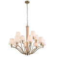 Load image into Gallery viewer, Curva 2 Tier Chandelier
