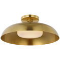 Load image into Gallery viewer, Cyrus Flush Mount brass
