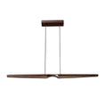 Load image into Gallery viewer, Dakota LED Linear Pendant in Walnut Finish | Kuzco Lighting