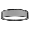 Load image into Gallery viewer, Dalton LED Flush Mount in Black Organza Finish | Kuzco Lighting