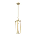 Load image into Gallery viewer, Delphine 20-in Natural Brass LED Pendant by Alora Lighting | PD317120NB | Alora Lighting