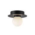 Load image into Gallery viewer, Elixir LED Flush Mount in Black Finish | Kuzco Lighting