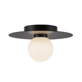 Load image into Gallery viewer, Elixir LED Flush Mount in Black Finish | Kuzco Lighting