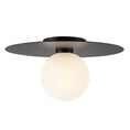 Load image into Gallery viewer, Elixir LED Flush Mount in Black Finish | Kuzco Lighting