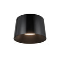 Load image into Gallery viewer, Etta LED Flush Mount in Jet Black Finish | Kuzco Lighting