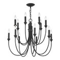 Load image into Gallery viewer, Cate Chandelier by Troy Lighting - Forged Iron Finish