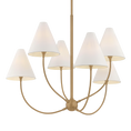 Load image into Gallery viewer, Evermore Chandelier by Troy Lighting - Patina Brass Finish