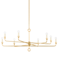 Load image into Gallery viewer, ORSON Chandelier by Troy Lighting - Vintage Gold Leaf Finish