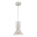 Load image into Gallery viewer, Floe LED Pendant in Polished Nickel/Clear Crystal Finish | Kuzco Lighting