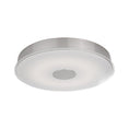Load image into Gallery viewer, Parker LED Flush Mount in Brushed Nickel Finish | Kuzco Lighting