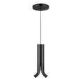 Load image into Gallery viewer, Husk LED Pendant in Glossy Black Finish | Kuzco Lighting