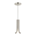 Load image into Gallery viewer, Husk LED Pendant in Polished Nickel Finish | Kuzco Lighting