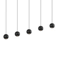 Load image into Gallery viewer, Hemisphere LED Linear Suspension - Black