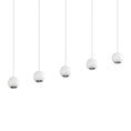 Load image into Gallery viewer, Hemisphere LED Linear Suspension - White