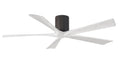 Load image into Gallery viewer, Irene Hugger 5-Blade Ceiling Fan - Textured Bronze Finish with Matte White Blades