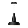 Load image into Gallery viewer, Juliana 11-in Matte Black 1 Light Pendant by Alora Lighting | PD527811MB | Alora Lighting