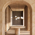 Load image into Gallery viewer, Amara LED CHandelier | Marble Hallway Display