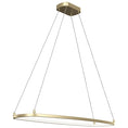 Load image into Gallery viewer, Koloa LED Linear Suspension - Champagne Gold