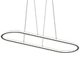 Load image into Gallery viewer, Luna Racetrack LED Pendant - Satin Black