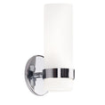 Load image into Gallery viewer, Milano LED Wall Sconce in Chrome Finish | Kuzco Lighting